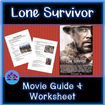 Lone Survivor Movie Worksheet by Southernmost Point Social Studies