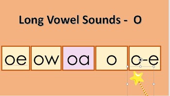 Preview of Long Vowel Sound Slides