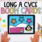 Long A CVCE BOOM Cards™ | Digital Task Cards | Distance Learning