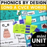 Long A CVCe Words Phonics by Design Mini Unit: Lesson, Act