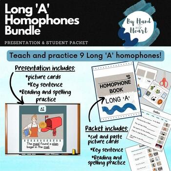 Preview of Long A Homophone Bundle