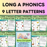 Long A Phonics - 9 Letter Patterns - Bundle of Spelling Wo