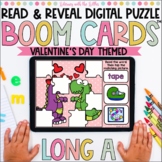 Long A | Read and Reveal Digital Puzzle | BOOM Cards™