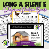 Long A Silent E Roll & Read Words/Sentences |Phonics Games