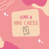 Long A Uno Cards