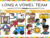 Vowel Team Long A Vowel Clip Art Bundle
