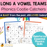Long A Vowel Teams Cootie Catchers: Spelling Patterns A AI