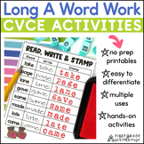 Long A Worksheets and Activities - Long A Silent E Worksheets