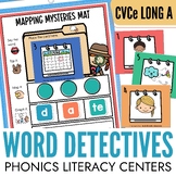 Long A Worksheets and Science of Reading Literacy Centers 