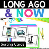 Long Ago and Now: Sorting Cards!