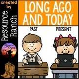 Long Ago and Today Activities and Worksheets
