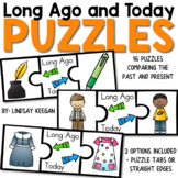 Long Ago and Today Puzzles