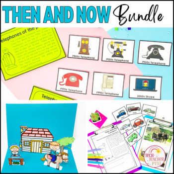 Preview of Then and Now Social Studies Bundle