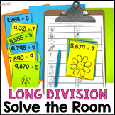 Long Division 4 Digit Dividends with 1 Digit Divisors Spri