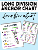 Long Division Anchor Chart FREEBIE