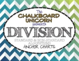 Long Division Anchor Charts (Standard & Non-Standard Algorithms)