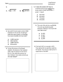 Long Division Test/Assessment Pack