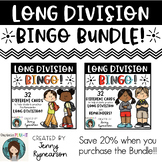 Long Division BINGO Bundle! TWO 32 Card Sets: Remainders &