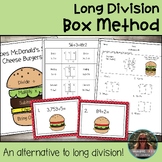 Long Division Box Method Unit - Notes and Worksheets - 4th Grade