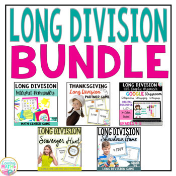 Preview of Long Division Games Bundle
