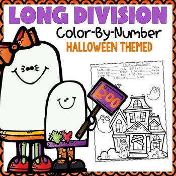 color by number long division teaching resources tpt