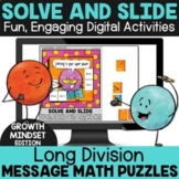 Long Division Digital Math Puzzles | Google Classroom™ Lon