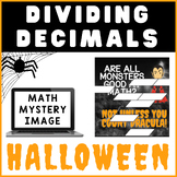 Long Division & Dividing Decimals | HALLOWEEN | Digital Ma
