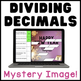 Long Division Dividing Decimals | Happy New Year | Digital
