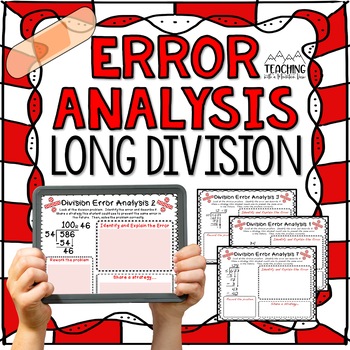 Preview of Long Division Error Analysis