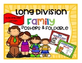 Long Division Family Dual Language Version Posters and Foldable