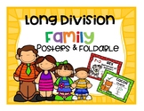 Long Division Family Posters and Foldable