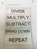 Long Division Foldable Interactive Notebook Entry
