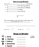Long Division GUIDED NOTES