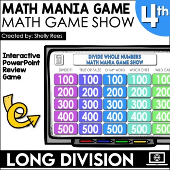 Preview of Long Division Game | Interactive PowerPoint Game