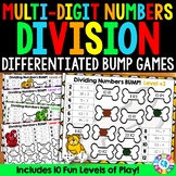 Long Division Practice Worksheet Games with Remainders 4th