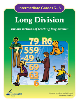 Preview of Long Division (Grades 3rd-6th) by Teaching Ink