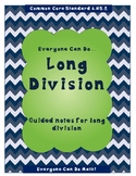 Long Division Guided Notes