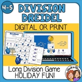 Long Division Hanukkah Dreidel Game & Craft   Print or Dig