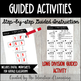 Long Division Introduction Worksheets