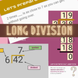 Long Division Lesson (Two Lessons, No Remainders)