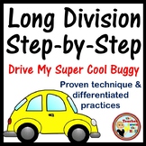 Long Division Step by Step Instructions and Printables!