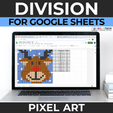 Long Division - Digital Math Pixel Art - Mystery Picture G