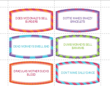 Preview of Long Division Mnemonics