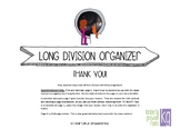 Long Division Organizers