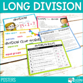 Long Division Posters | Divisibility Rules + More | Math A