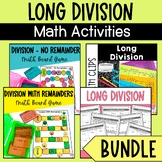 Long Division Practice Activities - Worksheets, Games, Wor