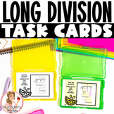 Long Division Printable Task Cards | 4.NBT.B.6