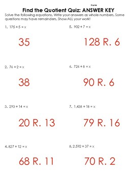 Capture The Flag: Long Division Game- 6.NS.2