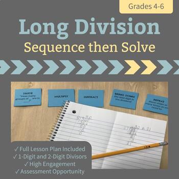 Preview of Long Division - Sequence then Solve