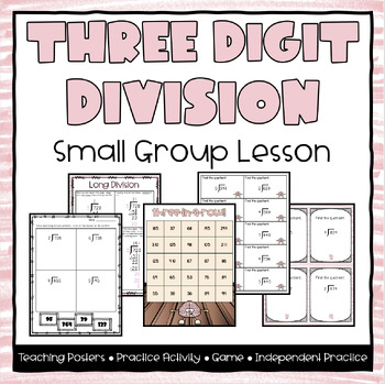 Long Division Small Group Lesson - Fourth Grade by Lighting Up Little Minds